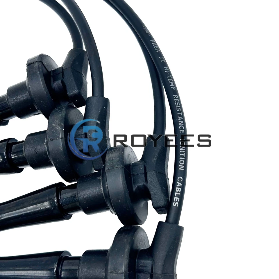 4PC 32700-PHK-003 For 1997-2001 Honda CR-V Spark Plug Ignition Coil Wires Cable Foto 3 de 4