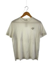 PRADA T Shirt M Cotton WHT UJN452 S181 XGS