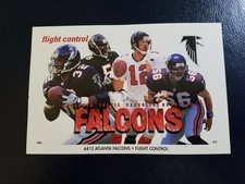 JAMAL ANDERSON JESSIE TUGGLE CHRIS CHANDLER KEITH BROOKING NFL MINI 4 by 6 PSTER