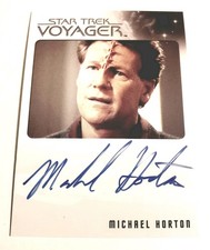 2015 Star Trek Voyager Heroes & Villains Michael Horton as Kovin Autograph Card