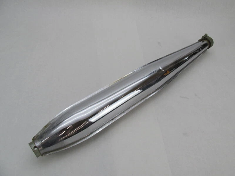 Harley Davidson Aermacchi 正品 Chrome 排气消声器 状况完好 — 第 2/4 张图片