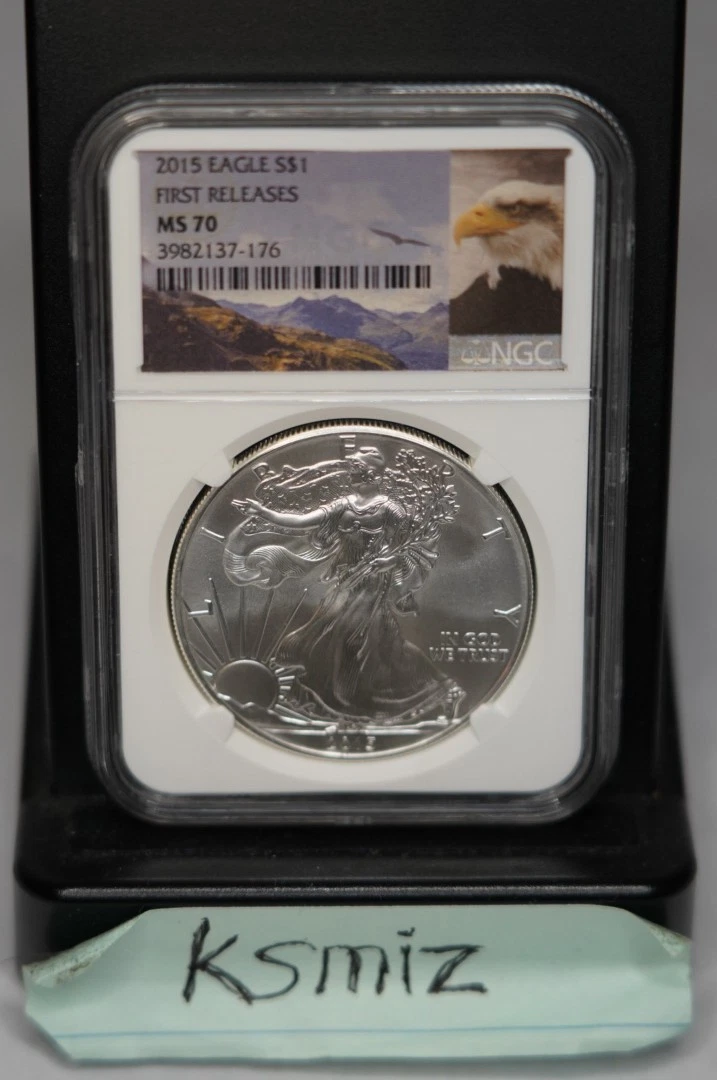 American Eagle MS 70 Graded 2015 Silver Bullion Coins for sale | eBay