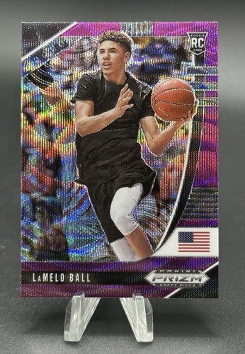 LaMelo Ball [Purple Prizm] #3 2020 Panini Prizm Draft Picks card