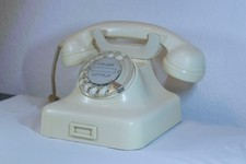 Vintage W48oT Telefon – Elfenbein Weiß – Voll funktionsfähig & Gereinigt