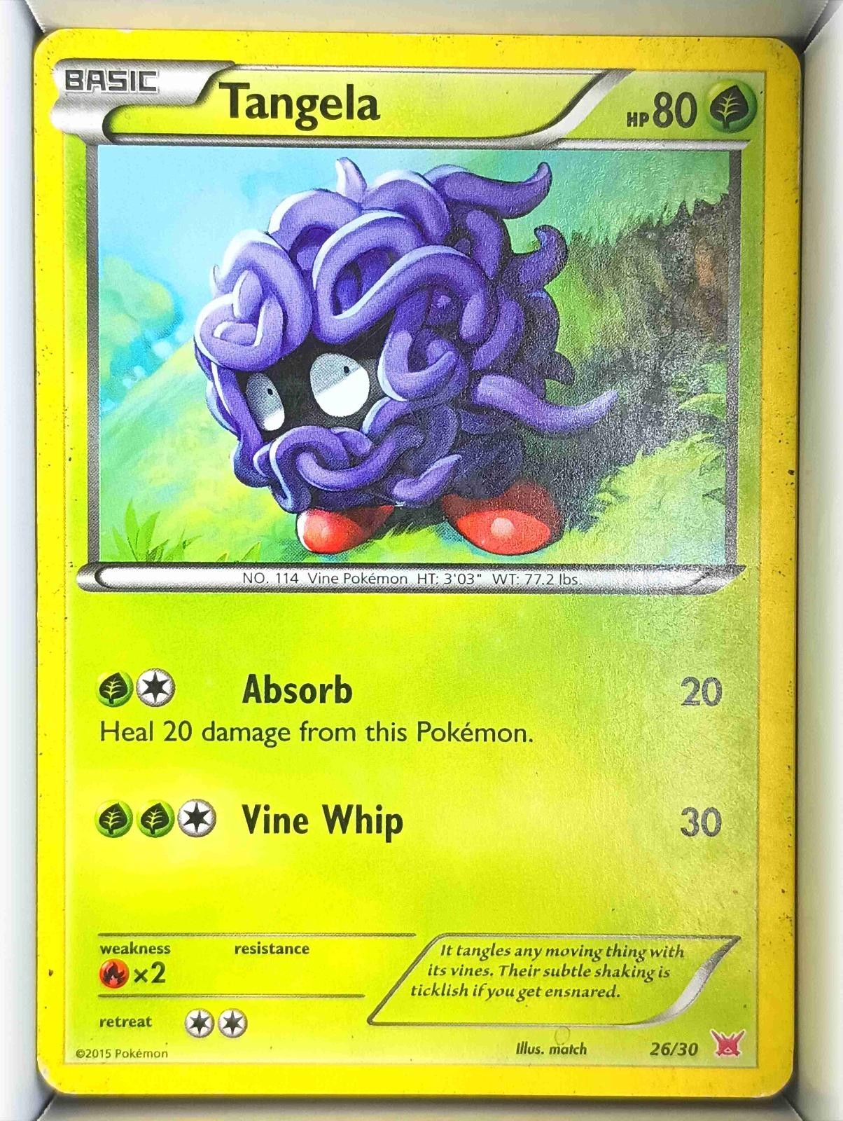 Tangela 4/160 Common Primal Clash Pokemon Near Mint