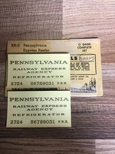 Champ Decals O Gauge XR-5: Pennsylvania PRR Express Reefer