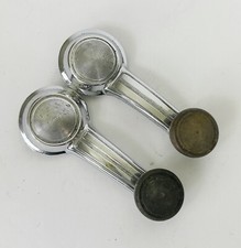 Gm 9717838 Lot Of 2 Oem Used Chrome Window Crank Handles