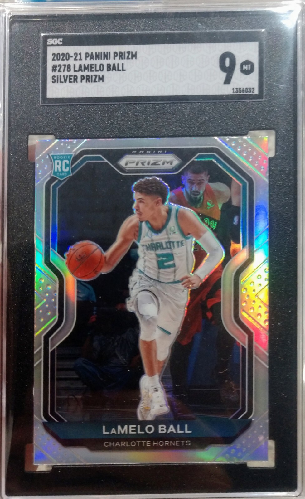 SGC 9 Lamelo Ball 2020-21 RC #278 Panini Silver Prizm