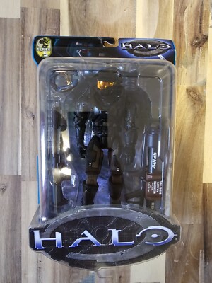 2004 Halo Joy Ride Studios Series 5 Black Master Chief