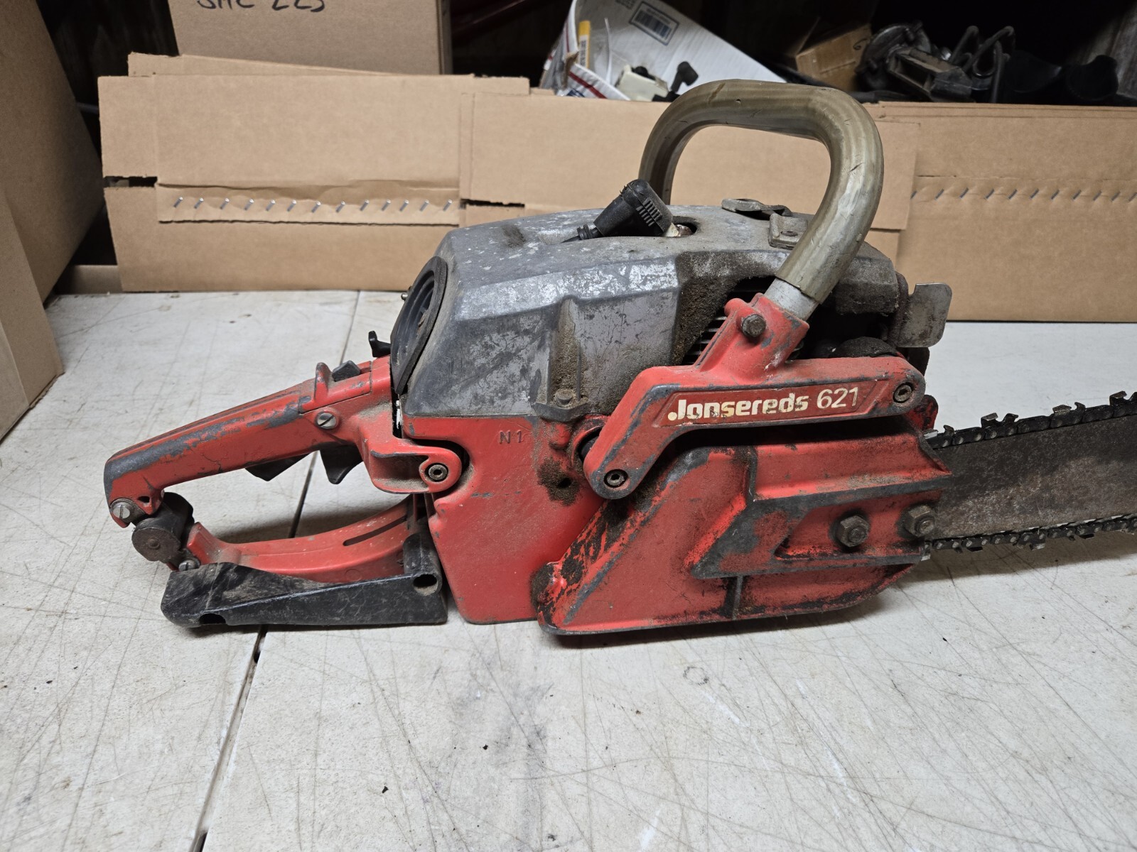 Jonsereds 621 Chainsaw Running W/ 20" Bar eBay