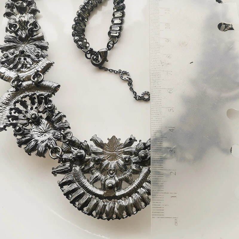 New 18" Baublebar Collar Statement Necklace Gift Fashion Women Party Jewelry - Image 3 of 3