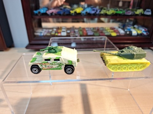 Hot Wheels Lot Of 2 Vintage Plastic Army Vechiles - Picture 4 of 6
