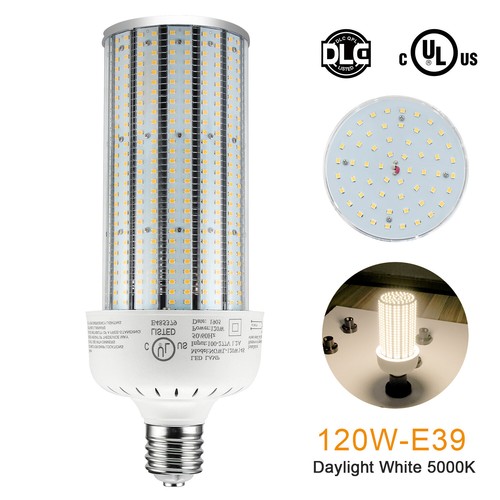 120W LED Corn Cob Bulb Light Commercial Hospital Stadium Factory E39 Large Base - Picture 13 of 14