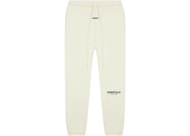 FOG Fear of God Essentials Sweatpants ButterCream (SS20) Size Large | eBay