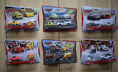 Disney Pixar Cars Film Sets Finn Sicherheit Acer Mater Jeff Corvette Bob Cutlass