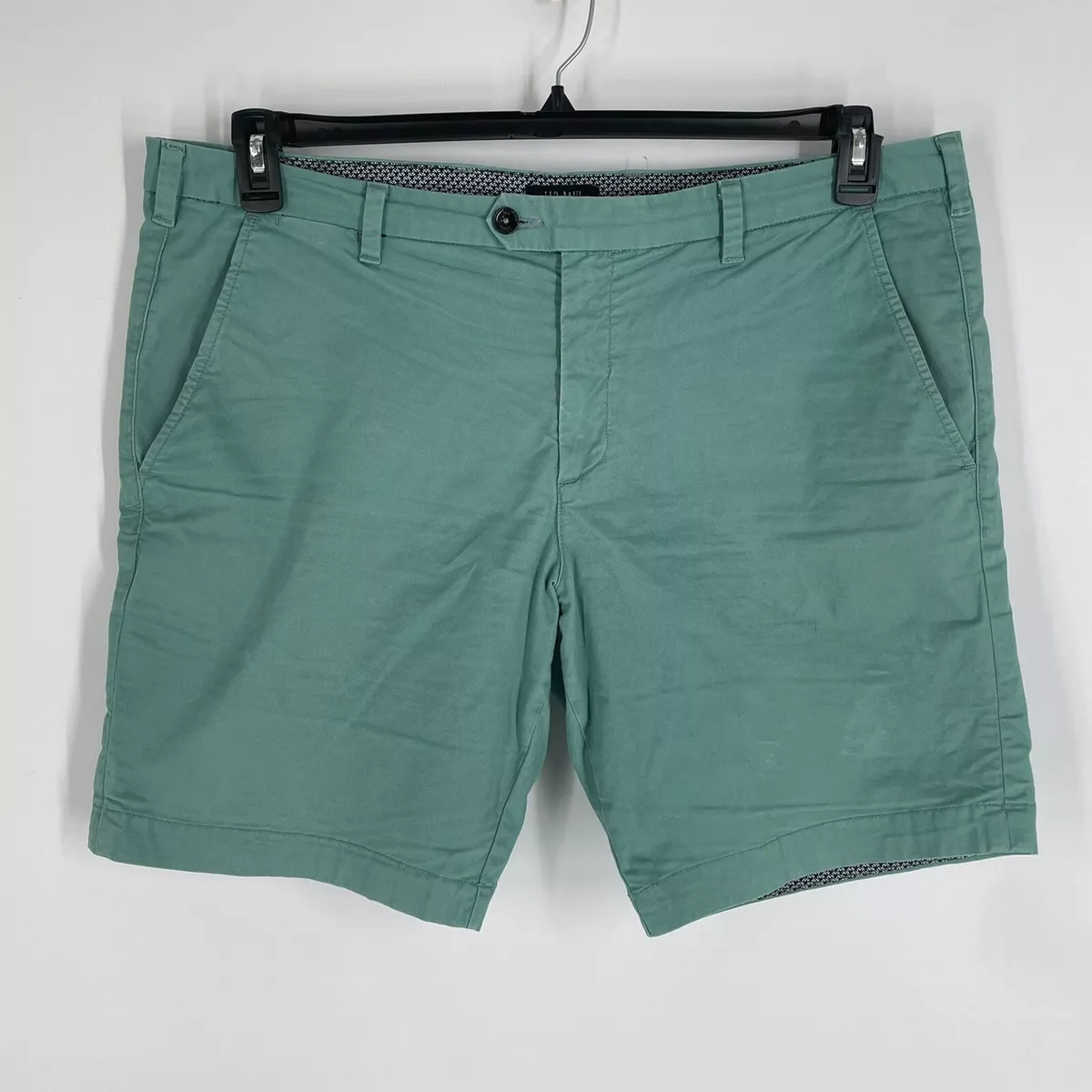Teal chino top shorts