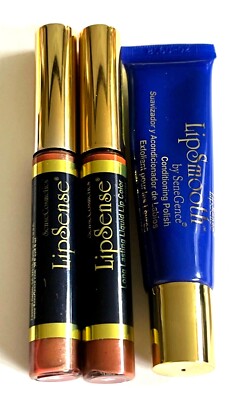 Lot of 3 Lipsense Sheer Berry (midi size) & LipSmooth Conditioning Polish