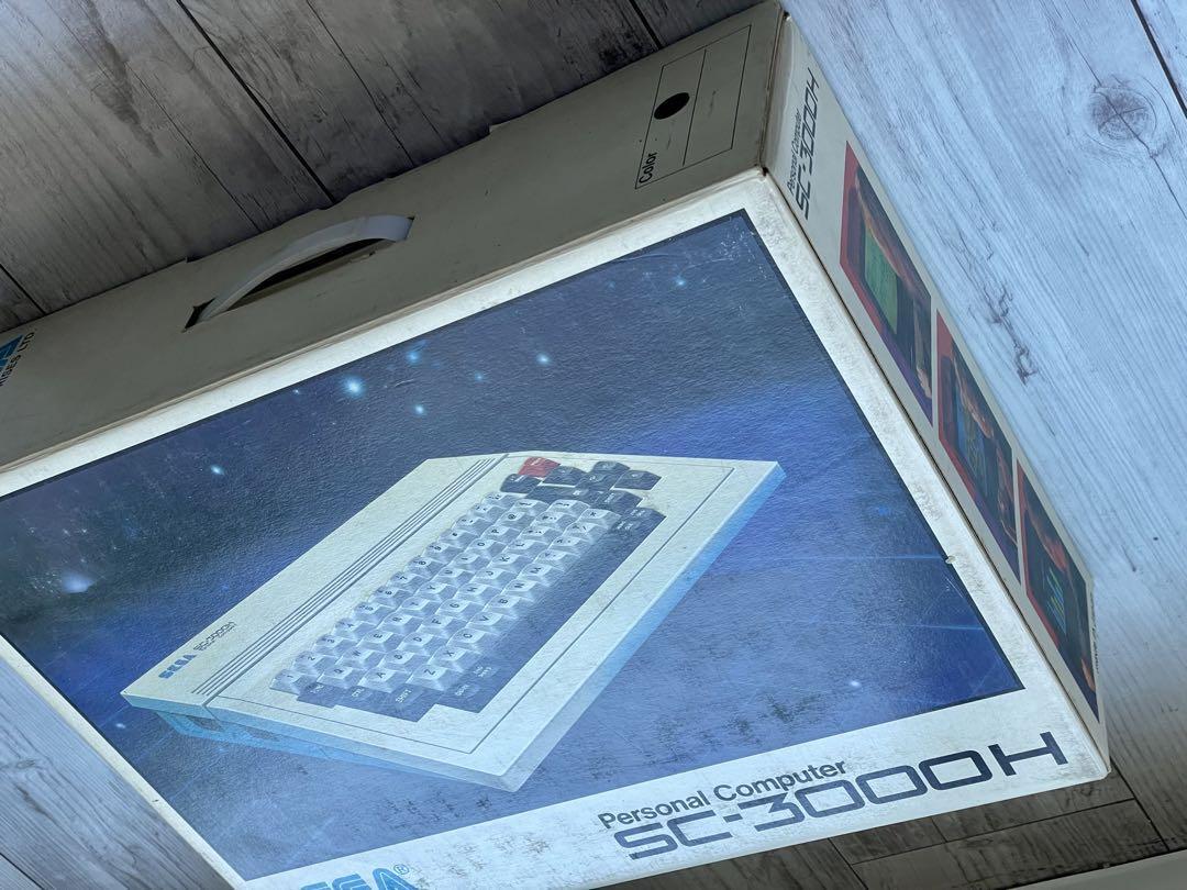 Sega SC-3000H Personal Computer Console With Box and Manual Unused