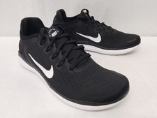 Nike Men's Free RN 2018 Running Shoes 942836-001 Black White Sz 7