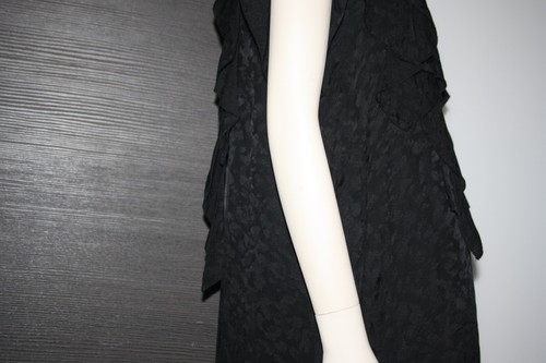 ZADIG & VOLTAIRE, Kleid DRESS VOLANTS, SCHWARZ, MUSTER, Gr. S 36, 38, SALE!!! - Picture 7 of 12
