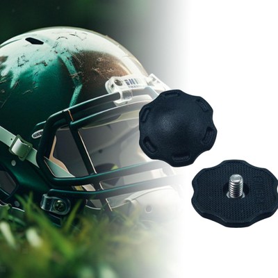 2Pcs American Football Helm M4 Schrauben Austauschbare Reparatur Ersatz