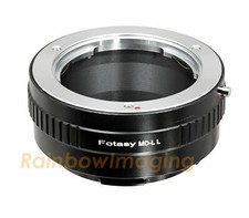 Minolta MD Rokkor Lens to Leica L Mount Camera Adapter TL2 TL CL SL SL2 SL2-S