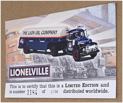 Citerne Corgi Lionelville Diamant T620 Huile Lion Semi-jupes - Echelle 1/50 - Occasion