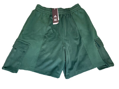 Adidas x Ivy Park 4ALL Drip2Cargo Shorts Dark Green Size XS In