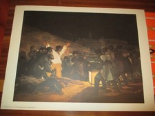 DDR Kunstdruck, Francisco Goya Kunstdruck 70er Jahre sozialistischer Realismus