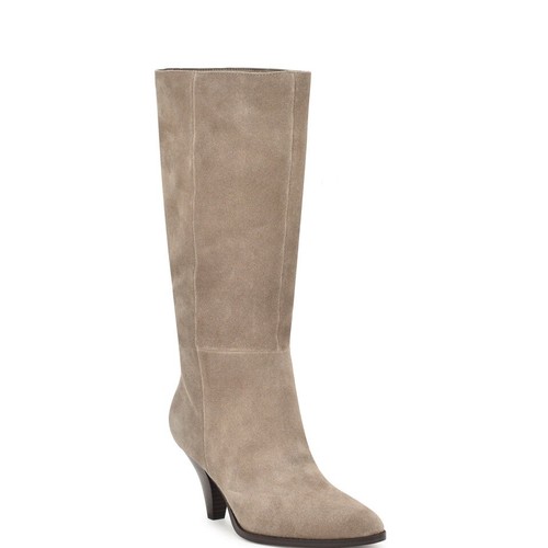 Nine West Womens Ceynote Pull On Pointed Toe Knee-High Boots Shoes Natural New