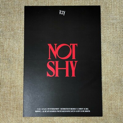 ITZY GROUP [NOT SHY] Official Pre Order Benefit Limited