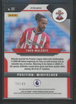 2021 Panini Prizm Theo Walcott テオウォルコット