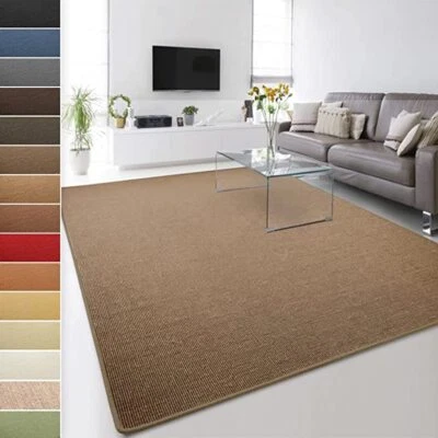 Sisal Teppich Sylt Wohnteppich Teppich Läufer Hochwertiges Qualitätsprodukt - Bild 1 von 4