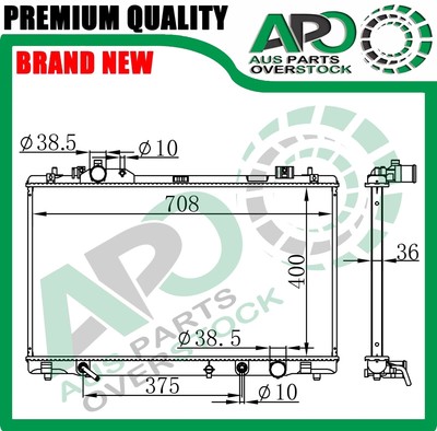 Premium Radiator for LEXUS GS460 URS190R 4.6L V8 Petrol Auto Manual 1/ ...