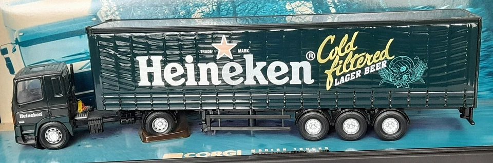 Camión Corgi Modern Trucks 75404 Leyland DAF Curtainside - Heineken - escala 1:50 Foto 4 de 4