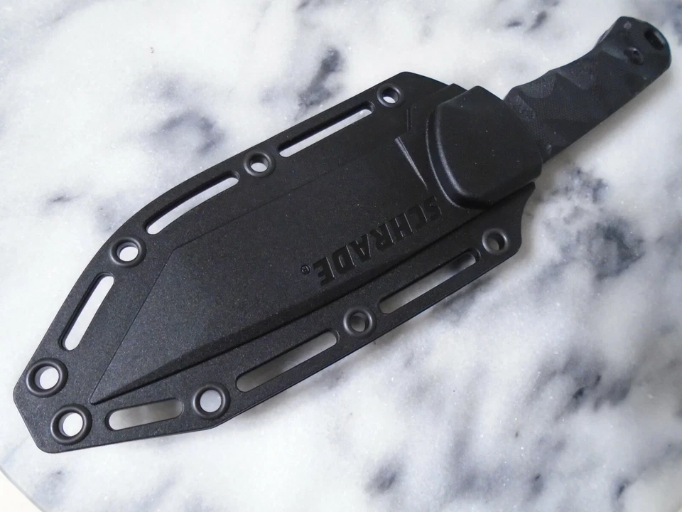 Schrade Regime 固定刀片 Tanto Combat Bowie 靴刀 Aus-8 Full Tang 1136036 — 第 3/4 张图片
