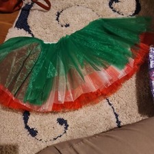 NEW Red, Green and White TUTUS