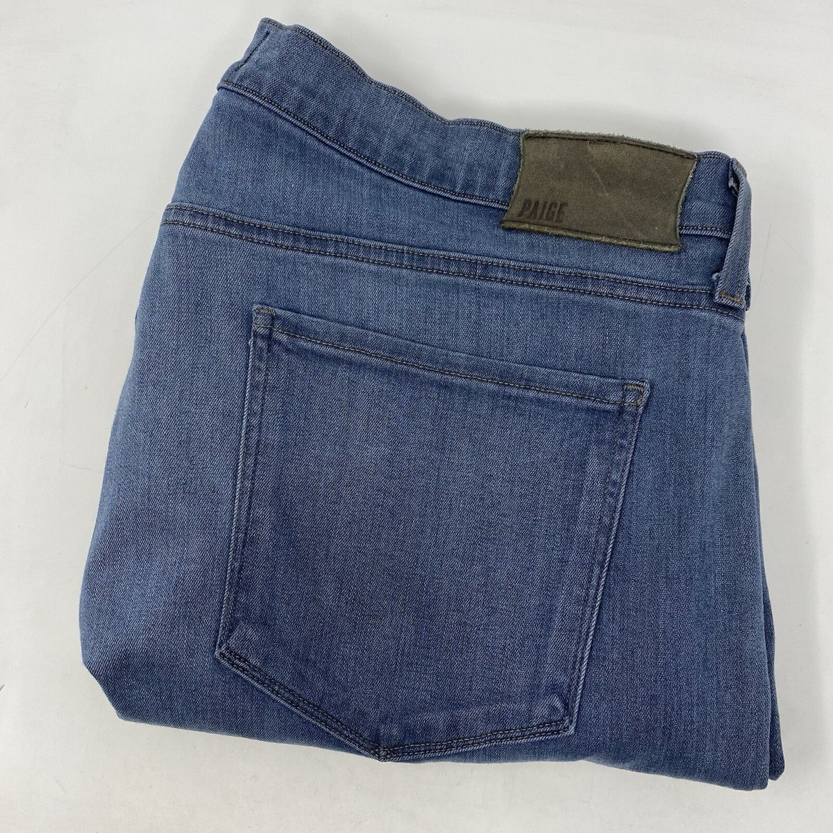 Paige Patch Pocket Straight Leg Jeans Paige Patch Pocket Straight Leg Jeans