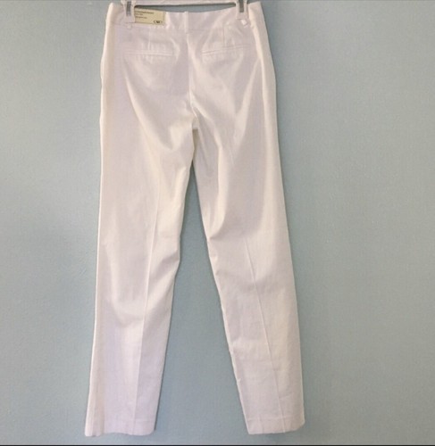 NEW Cato Contemporary Low Rise White Pants-SZ 4 - Picture 4 of 10