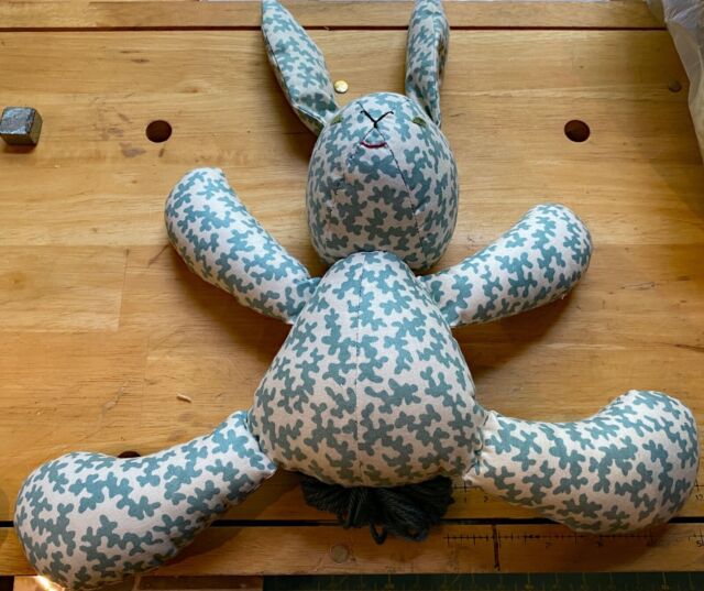Adorble Bunny Custom Handgemacht Plüsch Tuch Bunny IN Porthault Baumwolle TT684