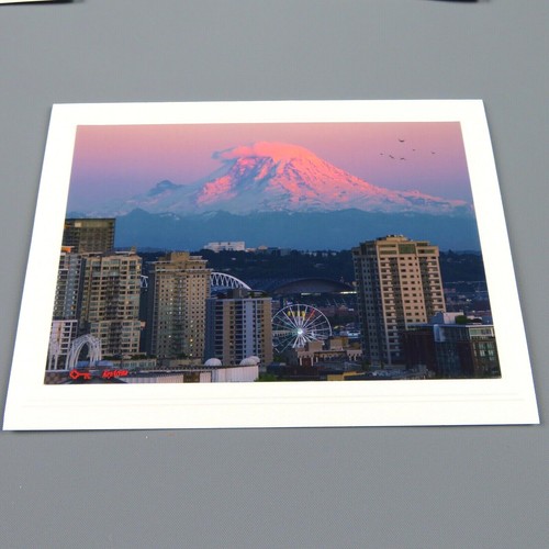 Set of 5 Seattle Photo Greeting Cards, Washington Blank Note Cards, Great Gift! - Picture 3 of 5