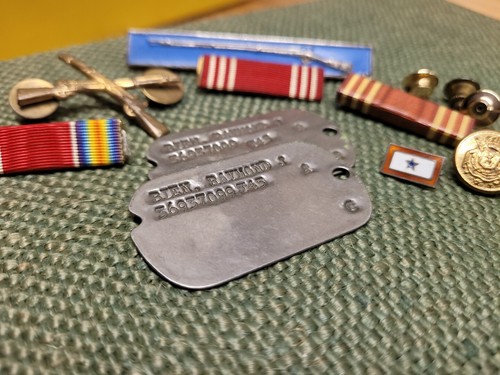 Named WW2 Medal/ Dogtag Grouping Army Air Force/ Corps Sterling Medal Set... - Picture 10 of 24