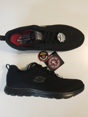 skechers memory foam womens work shoes