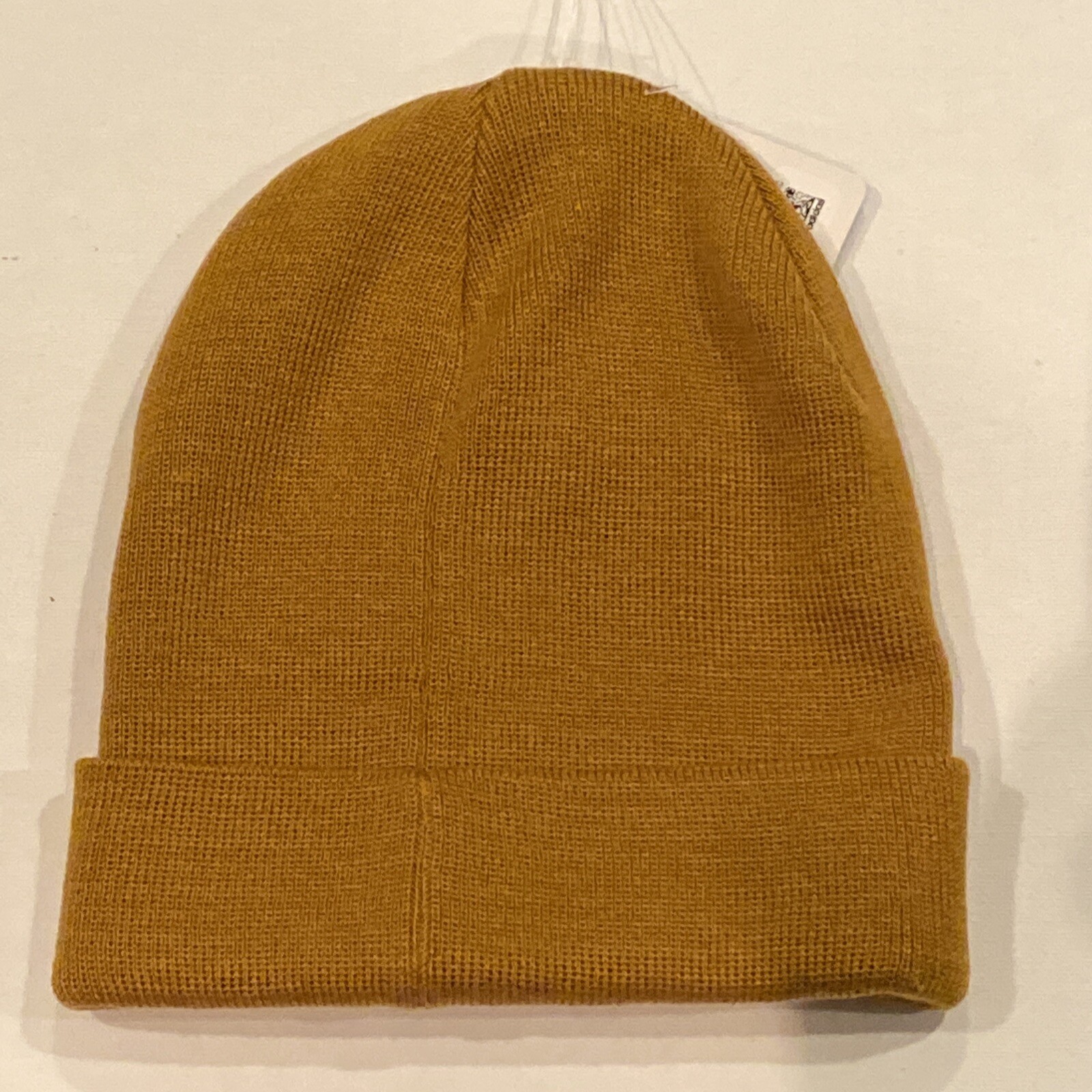 Adidas Trefoil Mens Knit Hat Groove Beanie Watchman Cap OSFM Wheat 3 Stripes thumbnail 2