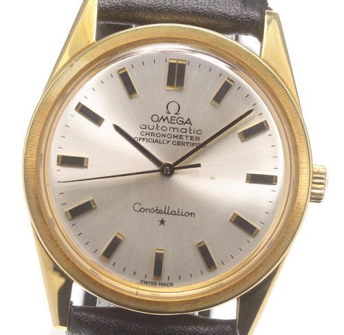 OMEGA Constellation 18K Yellow Gold cal 