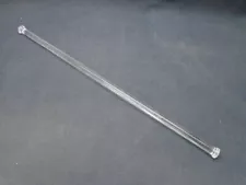 Laboratory Glass 12” Polished Stir Shaft Rod Nailhead Style Both Ends 8mm OD