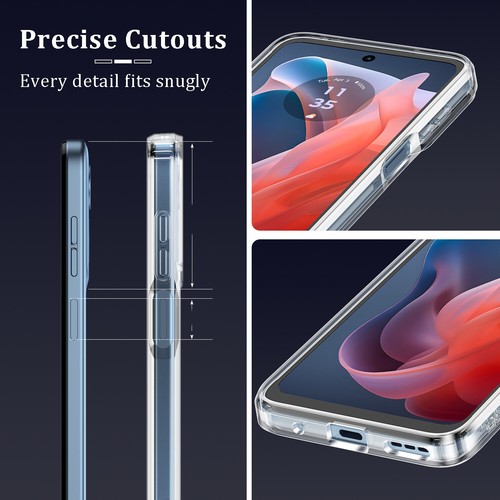 Funda tipo billetera a prueba de golpes con soporte + vidrio templado para Motorola Moto G Play 2024 - Imagen 78 de 83