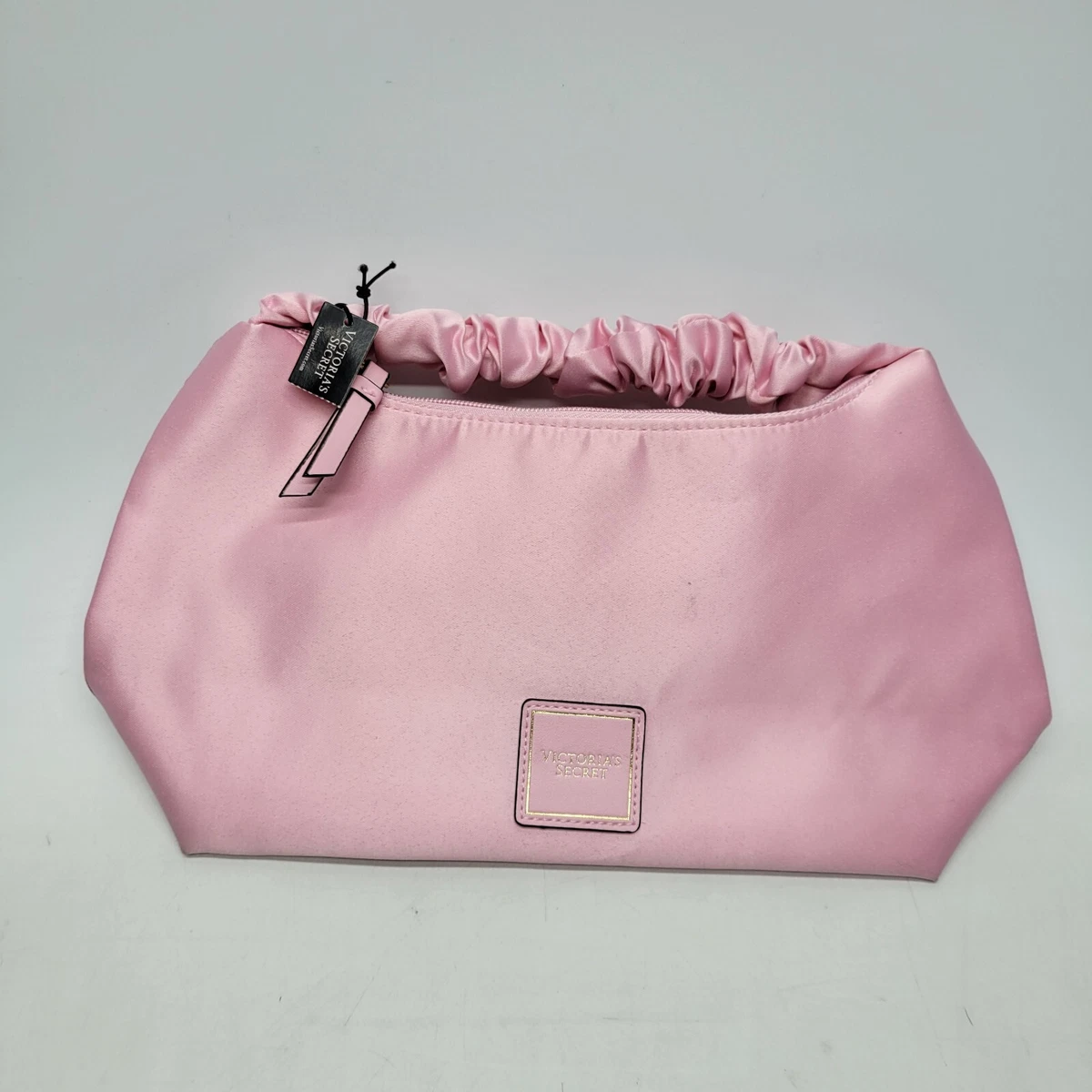 Victoria Secret Purse Bag Womens Pink Zip 10x6 New Flaws