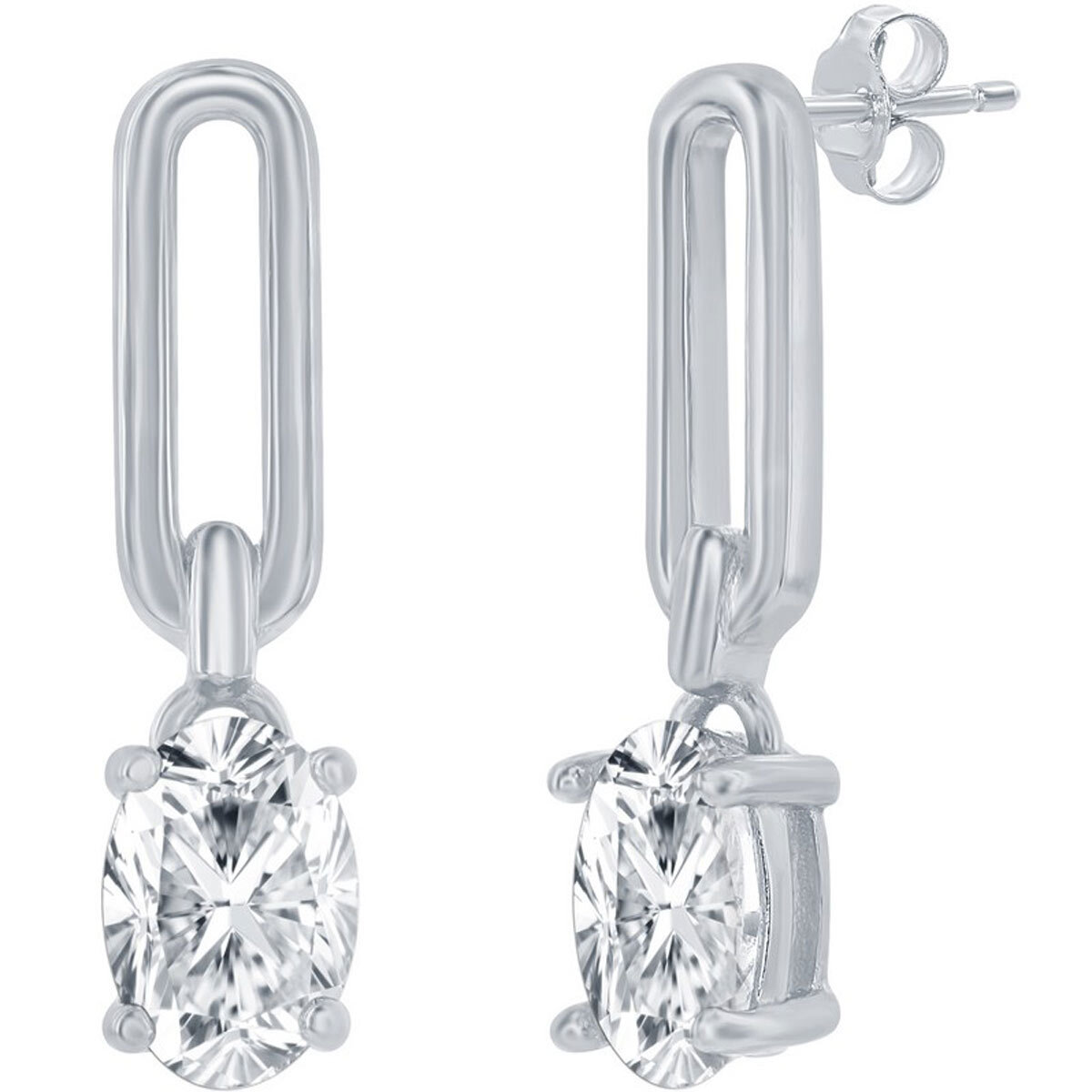 ◆STONEHENgE◆ silver cubic earrings SC24B07E EXCLUSIVELY OURS! Sterling Silver Serpentine Concha Dangle