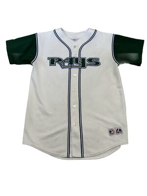 Tampa Bay Rays Kinder weiß Heim Majestic Trikot Jungen XL Jugend